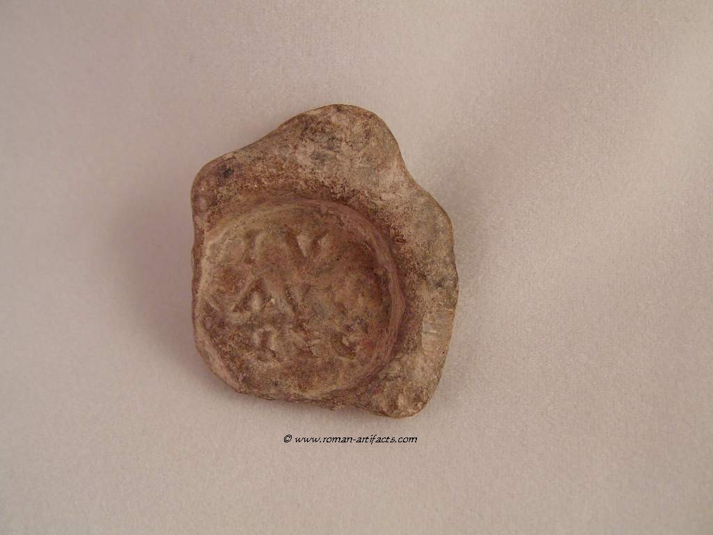 Lead Seal with Letters